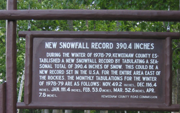 snow meter sign snow meter sign